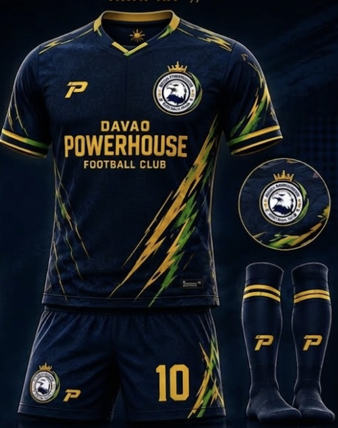 Davao Powerhouse FC away jersey