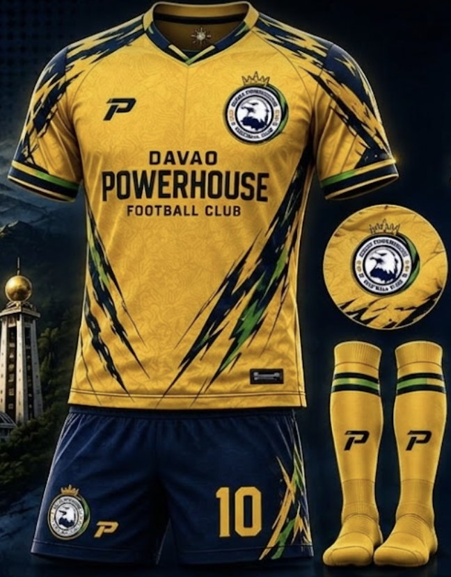 Davao Powerhouse FC home jersey